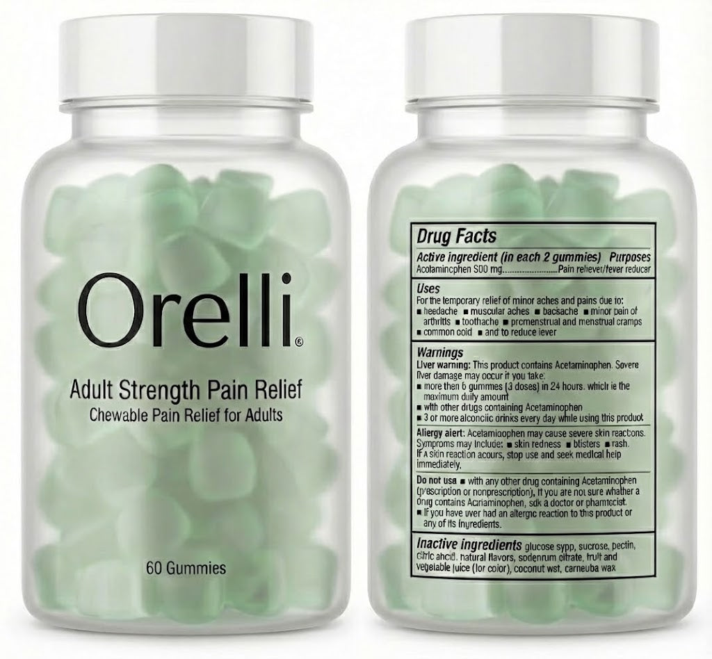 Orelli® Acetaminophen Soft Chews